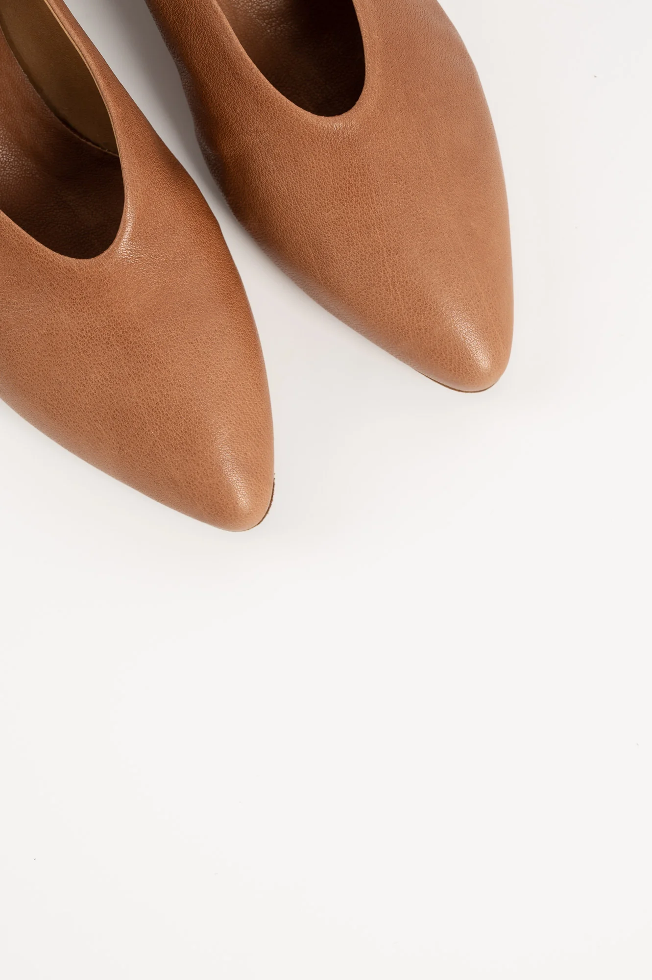 Pump Sally | Brown Buffalo Leather - Image 6